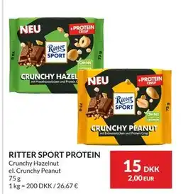 Nielsen's Discount RITTER SPORT PROTEIN tilbud