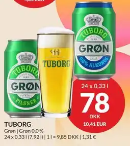 Nielsen's Discount TUBORG tilbud