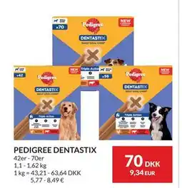 Nielsen's Discount PEDIGREE DENTASTIX tilbud