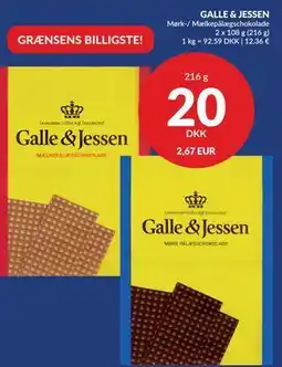 Nielsen's Discount GALLE & JESSEN tilbud