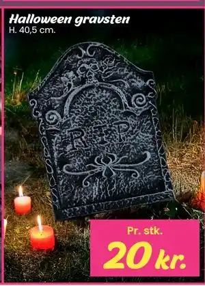 Halloween gravsten