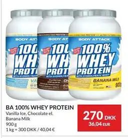 Nielsen's Discount BA 100% WHEY PROTEIN tilbud