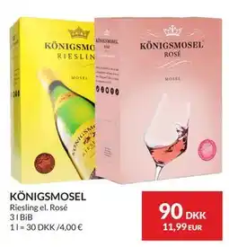Nielsen's Discount KÖNIGSMOSEL tilbud