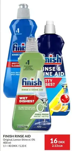 Nielsen's Discount FINISH RINSE AID tilbud
