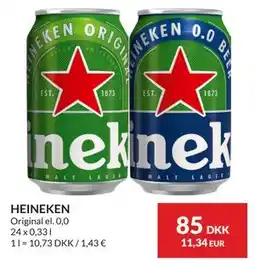 Nielsen's Discount HEINEKEN tilbud