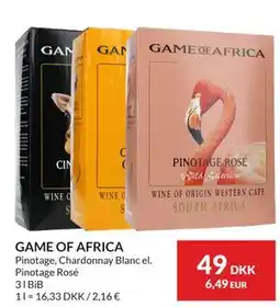 Nielsen's Discount GAME OF AFRICA tilbud