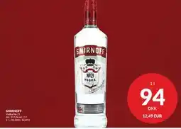 Nielsen's Discount SMIRNOFF tilbud