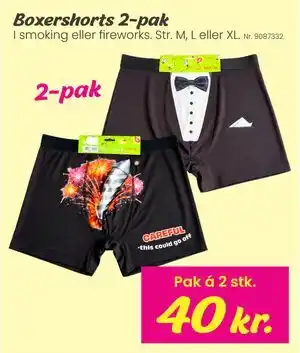 Boxershorts 2-pak