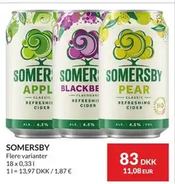 Nielsen's Discount SOMERSBY tilbud