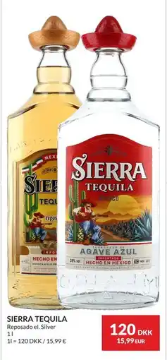 Nielsen's Discount SIERRA TEQUILA tilbud