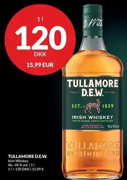 Nielsen's Discount TULLAMORE D.E.W tilbud