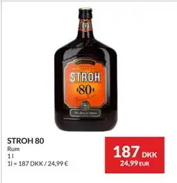 Nielsen's Discount STROH 80 tilbud