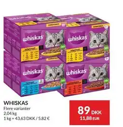 Nielsen's Discount WHISKAS tilbud