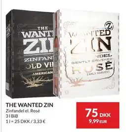 Nielsen's Discount THE WANTED ZIN tilbud