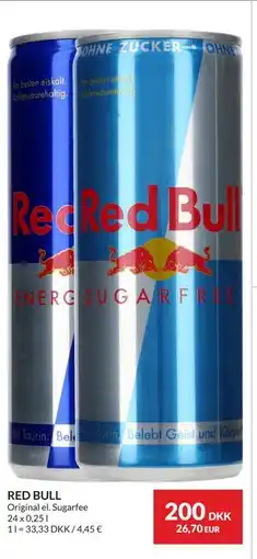 Nielsen's Discount RED BULL tilbud