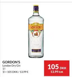 Nielsen's Discount GORDON’S tilbud