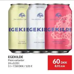 Nielsen's Discount EGEKILDE tilbud