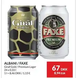 Nielsen's Discount ALBANI / FAXE tilbud