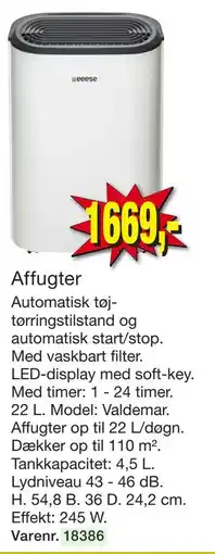Harald Nyborg Affugter tilbud