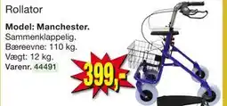 Harald Nyborg Rollator Model: Manchester tilbud