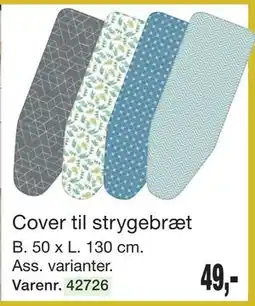 Harald Nyborg Cover til strygebræt tilbud