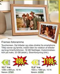 Harald Nyborg Frameo fotoramme tilbud