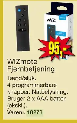 Harald Nyborg WiZmote Fjernbetjening tilbud
