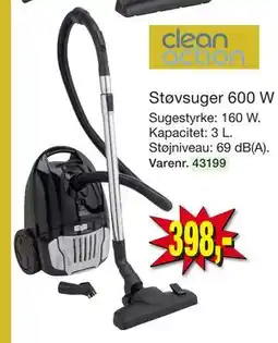 Harald Nyborg Støvsuger 600 W tilbud