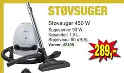 Harald Nyborg Støvsuger 450 W tilbud