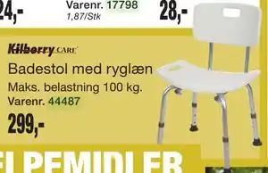 Harald Nyborg Badestol med ryglæn tilbud