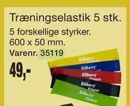 Harald Nyborg Træningselastik 5 stk tilbud