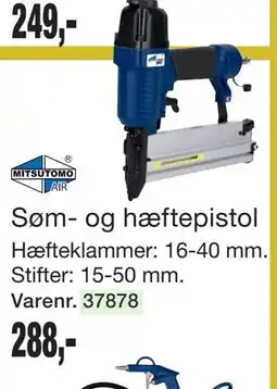 Harald Nyborg Søm- og hæftepistol tilbud