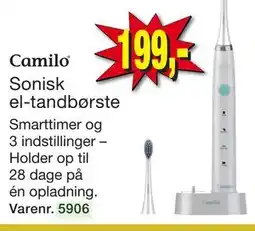 Harald Nyborg Camilo Sonisk el-tandbørste tilbud
