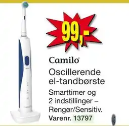 Harald Nyborg Camilo Oscillerende el-tandbørste tilbud