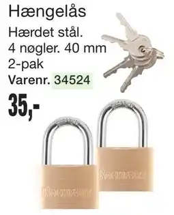 Harald Nyborg Hængelås tilbud