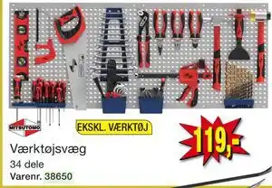 Harald Nyborg Værktøjsvæg tilbud