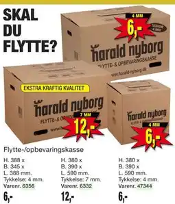 Harald Nyborg Flytte-/opbevaringskasse tilbud