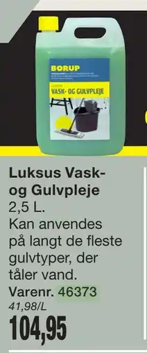 Harald Nyborg Luksus Vask- og Gulvpleje tilbud