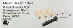 Harald Nyborg Malerrullesæt 7 dele tilbud