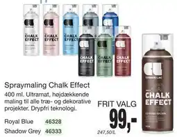 Harald Nyborg Spraymaling Chalk Effect tilbud