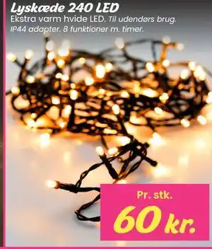Lyskæde 240 LED