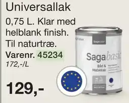 Harald Nyborg Universallak tilbud