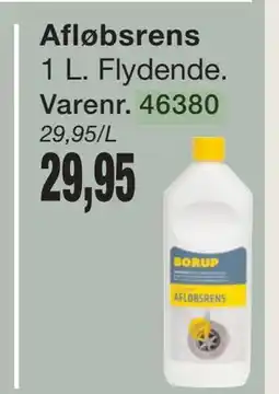 Harald Nyborg Afløbsrens tilbud