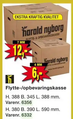 Harald Nyborg Flytte-/opbevaringskasse tilbud