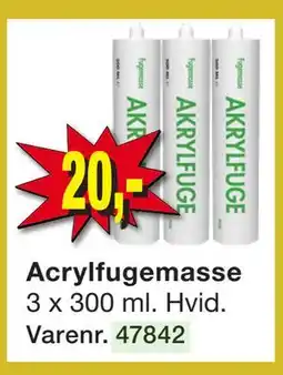 Harald Nyborg Acrylfugemasse tilbud