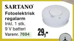 Harald Nyborg Fotoelektrisk røgalarm tilbud