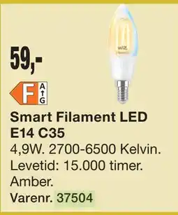 Harald Nyborg Smart Filament LED E14 C35 tilbud