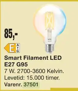 Harald Nyborg Smart Filament LED E27 G95 tilbud