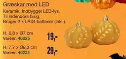 Harald Nyborg Græskar med LED tilbud