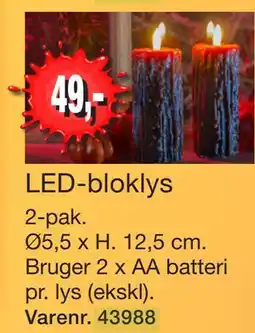 Harald Nyborg LED-bloklys tilbud